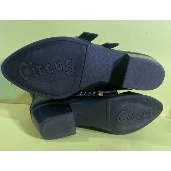 Circus by Sam Edelman Punk QuadBuckle Ankle Boots Size 8 - Picture 4 of 5